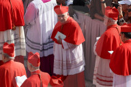 Pope Francis Coffin Transfer To Saint Peter's Square