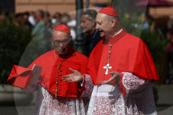 Pope Francis Coffin Transfer To Saint Peter's Square