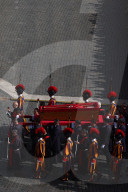 Pope Francis Coffin Transfer To Saint Peter's Square