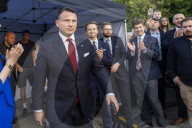 Presidential Campaign Of Far-Rght Party Leader Slawomir Mentzen In Poland