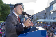 Presidential Campaign Of Far-Rght Party Leader Slawomir Mentzen In Poland