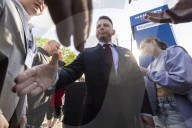 Presidential Campaign Of Far-Rght Party Leader Slawomir Mentzen In Poland