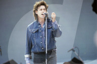 LIVE AID Concert London: BOB GELDORF on Stage