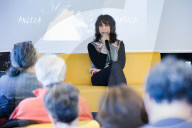 Angela Baraldi's Press Conference For The Release Of Her New Album 3021 In Milan