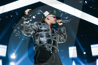 Geolier Performs During The Live 2025 Tour In Milan