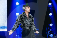 Geolier Performs During The Live 2025 Tour In Milan
