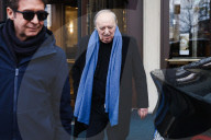 Dario Argento Celebrity Sightings In Milan