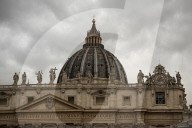 The Body Of Pope Francis Is At St. Peter's For The Homage Of The Faithful.