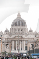 Faithful Gather At St. Peter's Square To Pay Respects To Pope Francis 