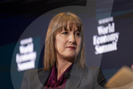 Rachel Reeves UK Chancellor of the Exchequer attends IMF Spring meetings