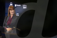 Rachel Reeves UK Chancellor of the Exchequer attends IMF Spring meetings