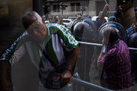 Retirees' Demonstration And Mobilization From The Argentine National Congress To Plaza De Mayo