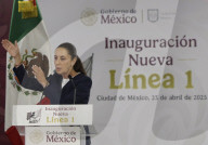 Claudia Sheinbaum, President Of Mexico, And Clara Brugada, Head Of Government Of Mexico City, Reopen The Modernization Of The Cuauhtémoc-Chapultepec STCMetro Section