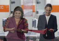 Claudia Sheinbaum, President Of Mexico, And Clara Brugada, Head Of Government Of Mexico City, Reopen The Modernization Of The Cuauhtémoc-Chapultepec STCMetro Section