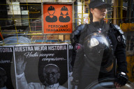 Retirees' Demonstration And Mobilization From The Argentine National Congress To Plaza De Mayo