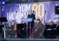 Yom HaShoah UK - Jewish Community’s 80th Anniversary National Holocaust Commemoration at Victoria Tower Gardens  Westminster, London, UK. 
23rd April 2025