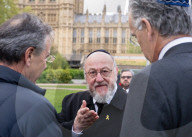 Yom HaShoah UK - Jewish Community’s 80th Anniversary National Holocaust Commemoration at Victoria Tower Gardens  Westminster, London, UK. 
23rd April 2025