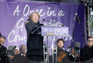 Yom HaShoah UK - Jewish Community’s 80th Anniversary National Holocaust Commemoration at Victoria Tower Gardens  Westminster, London, UK. 
23rd April 2025