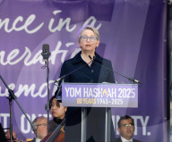 Yom HaShoah UK - Jewish Community’s 80th Anniversary National Holocaust Commemoration at Victoria Tower Gardens  Westminster, London, UK. 
23rd April 2025