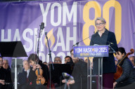 Yom HaShoah UK - Jewish Community’s 80th Anniversary National Holocaust Commemoration at Victoria Tower Gardens  Westminster, London, UK. 
23rd April 2025