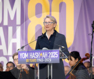 Yom HaShoah UK - Jewish Community’s 80th Anniversary National Holocaust Commemoration at Victoria Tower Gardens  Westminster, London, UK. 
23rd April 2025