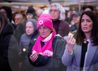 Yom HaShoah UK - Jewish Community’s 80th Anniversary National Holocaust Commemoration at Victoria Tower Gardens  Westminster, London, UK. 
23rd April 2025