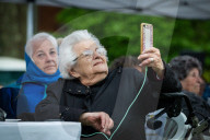 Yom HaShoah UK - Jewish Community’s 80th Anniversary National Holocaust Commemoration at Victoria Tower Gardens  Westminster, London, UK. 23rd April 2025