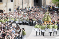 "Madonna Che Scappa" Easter Celebration In Sulmona, Italy