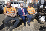 Reform Party leader Nigel Farage in Ramsgate, UK.