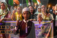 Protest Following Terror Attacks In Kashmir.