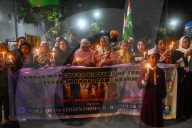 Protest Following Terror Attacks In Kashmir.