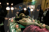 Good Friday Procession In Cortona, Italy