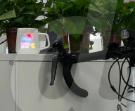AI coffee mug with interactive display