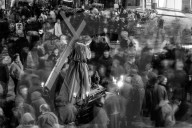 Good Friday Procession In Cortona, Italy