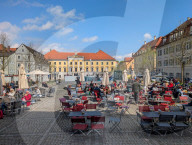 Daily Life In The Bavarian City Of Regensburg