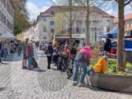 Daily Life In The Bavarian City Of Regensburg