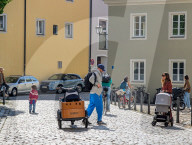 Daily Life In The Bavarian City Of Regensburg