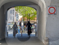 Daily Life In The Bavarian City Of Regensburg