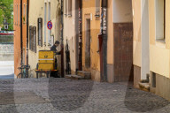 Daily Life In The Bavarian City Of Regensburg