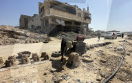 Gazans manufacture clay ovens for cooking