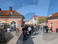 Daily Life In The Bavarian City Of Regensburg