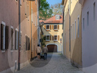 Daily Life In The Bavarian City Of Regensburg