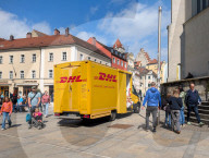 Daily Life In The Bavarian City Of Regensburg
