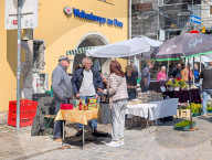 Market In A Bavarian City