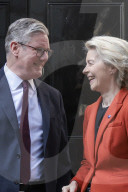 Kier Starmer Ursula von der Leyen, to No10