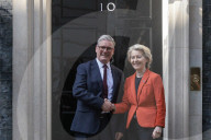 Kier Starmer Ursula von der Leyen, to No10