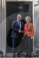 Kier Starmer Ursula von der Leyen, to No10
