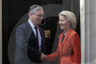 Kier Starmer Ursula von der Leyen, to No10