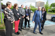 Ministers Astrid Panosyan-Bouvet And Yannick Neuder Visit Valserve For World Day For Safety And Health At Work