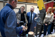 Ministers Astrid Panosyan-Bouvet And Yannick Neuder Visit Valserve For World Day For Safety And Health At Work
